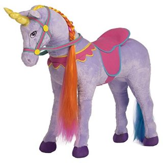Rockin' Rider Sprinkles Stable Unicorn Plush Purple by Rockin' Rider
