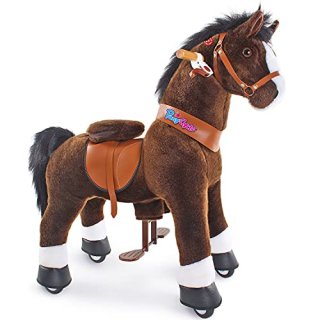 PonyCycle Authentic Ride on Horse Toy Walking Horses with Brake/ 36 Height/ Size