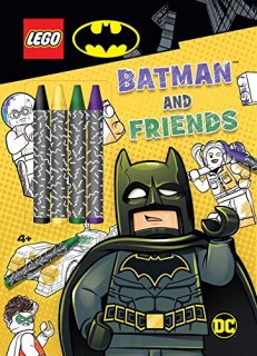 LEGO Batman Batman and Friends Coloring Book with Covermount