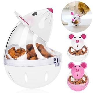 Legendog Legendog Cat Slow Feeder Cat Food Ball Mice Water Droplet Bone Tumbler 