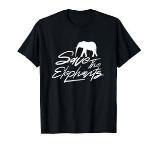 Save the elephants Poacher Elephant Poaching T-Shirt