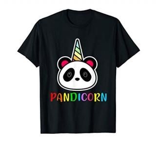 Cute Panda Unicorn Pandicorn Birthday Panda T-Shirt