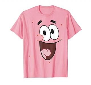 SpongeBob SquarePants Patrick Face Portrait T-Shirt