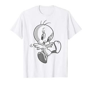Looney Tunes Tweety Bird Comic Style Portrait T-Shirt