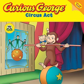 Curious George Circus Act CGTV Lift-the-flap 8x8