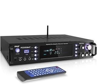 Wireless Bluetooth Home Stereo Amplifier - Hybrid Multi-Channel 3000 Watt Power 
