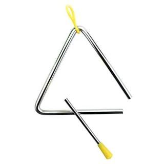 Onwon 5 Music Triangle Children Music Enlightenment Musical Steel Beater with St