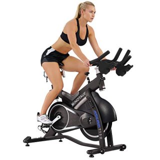 Sunny Health & Fitness ASUNA 7150 Minotaur Exercise Bike Magnetic Belt Drive Com