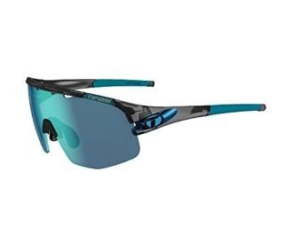 Tifosi Optics Sledge Lite Sunglasses Crystal Smoke Clarion Blue/AC Red/Clear