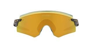 Oakley mens Oo9471 Encoder Sunglasses Matte Carbon/Prizm 24k 36 mm US
