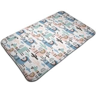 Bathroom Rug Llama Bath Mat Carpet Absorbent Non Slip for Kitchen Shower Tub 19.
