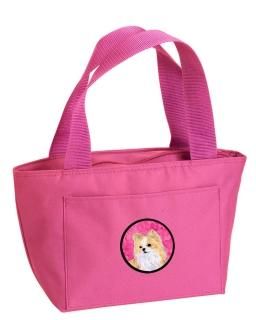 Caroline's Treasures SS4750-PK Chihuahua Lunch or Doggie Bag Large Pink 