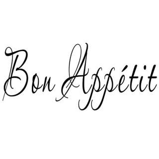 Boodecal Quote Series French Bon Appetit Wall Saying Quotes Vinyl Decals Sticker