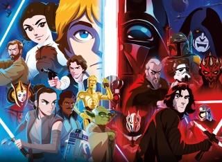 Star Wars - Light Versus Dark - 100 Piece Jigsaw Puzzle