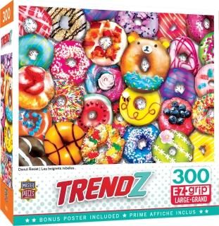 MasterPieces Puzzle Company Trendz Donut Resist Puzzle 300 Piece Multicoloured 4