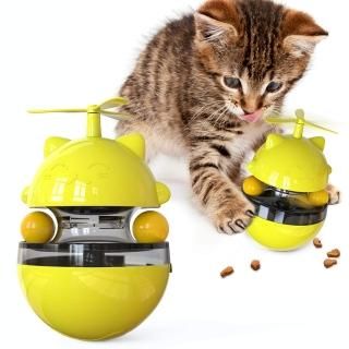 HANAMYA Interactive Cat Toy with Moving Balls  Food/Treats Dispensing Toy  Cat P