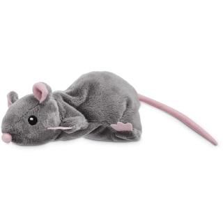 Petco Brand - Leaps & Bounds Grey Rat Cat Toy 11.25 in Gray