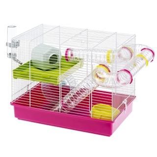 Luara Small Hamster Cage  Fun & Interactive Cage Measures Measures 18.11L x 11.6