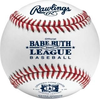 Rawlings  BABE RUTH LEAGUE Baseballs  Tournament Grade  RBRO  Youth/14U  12 Coun