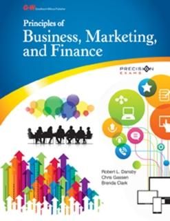 Principles of Business Marketing and Finance