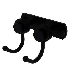 Mercury Collection 2 Position Multi Hook with Dotted Accent - 920D-2-BKM