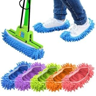 Cosywell Mop Slippers Shoes Cover Dust Duster Slippers Cleaning Floor House Wash