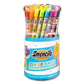 Scentco Graphite Smencils Cylinder of 50 HB 2 Scented Pencils