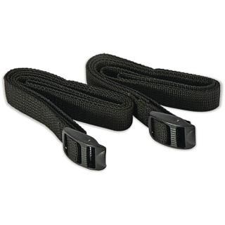 Therm-a-Rest Camping and Backpacking Accessory Straps 2-Count 42-Inch  Black