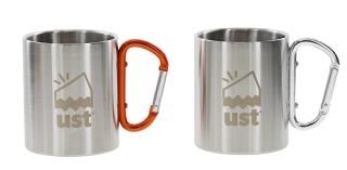 UST KLIPP Biner Mug 1.0 with 9 Fl Oz Capacity Carabiner Handle and Stainless Ste