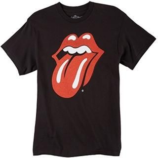 Bravado Men's Rolling Stones-Classic Tongue T-ShirtBlackLarge