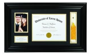 Jeremiah 2911 - Faithworks Heartfelt Graduation Keepsake Frame 38cm x 60cm Jerem