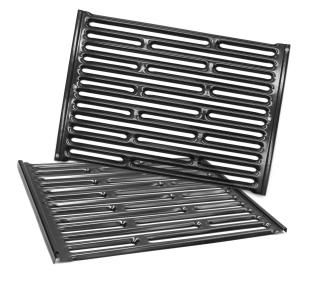Htanch PG521 2-Pack 15 Porcelain Steel Cooking Grid Grates for Weber Genesis Sil