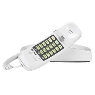 AT&T Trimline Corded Telephone in White 210WH 