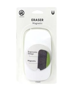 U Brands Magnetic Dry Erase Board Eraser Felt Bottom Surface 4.5 x 2.25 x 1 Inch