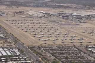Posterazzi Davis-Monthan Air Force Base boneyard in Arizona Poster Print 17 x 11