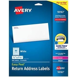 Easy Peel Printable Address Label