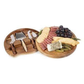 Acacia Circo Cheese Cutting Board & Tools Set Acacia Wood