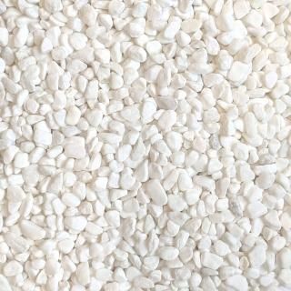 Midwest Hearth Natural Decorative White Bean Pebbles 1/5 Size 5-lb Bag