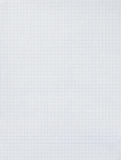 School Smart 085627 Cross-Section Ruled Drawing Paper White - 0.25 In. Ruled