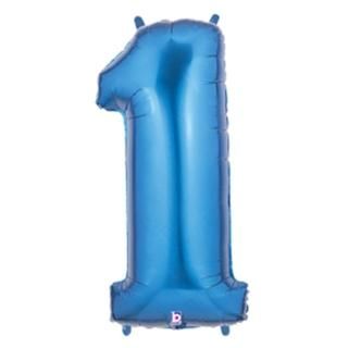 Megaloon Number 1 Blue by Betallic 40 Inch by Betallic