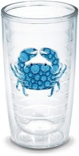 TERVIS Tumbler 16-Ounce Blue Crab by Tervis