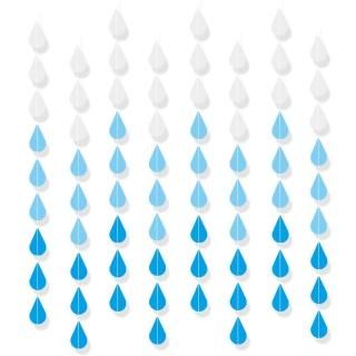 Baby Shower Wedding Birthday Party Decorations Paper Bunting Raindrop Banners Fl