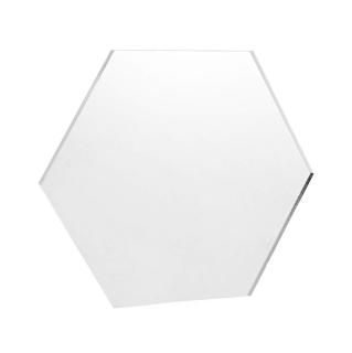 Spec101 Acrylic Place Cards - 2 x 3.5 Inch Hexagon Acrylic Blanks for Acrylic Si