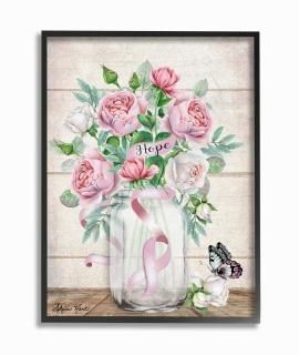 Stupell Industries Hope Flower Jar Хե饤ԥ󥯳 Х륢 16x20 fap-190_fr_16x2