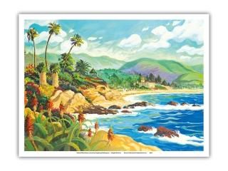 in Love with Laguna Beach - California - Seaside Ocean View - from an Original W
