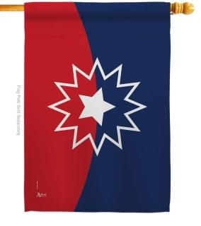 Americana Home & Garden Juneteenth House Flag Black History Jubilee African Amer
