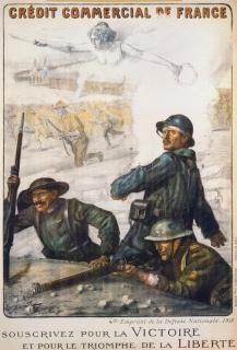 World War I French Poster NSubscribe For The Victory And For The Triumph Of Libe