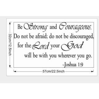 Picniva Be Strong and Courageous Do Not Be Afraid Joshua 19 ŪѰѥ 礭ѥǥ