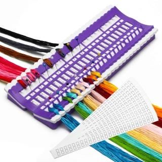 50 Positions Floss Organizer Embroidery Shelf Luxiv Thread Organizers for Cross 