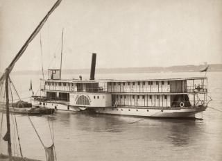 ץȤΥʥ륹ޡ 1894 Nthe English Steamship King Abbas On The ʥ ץȼ̿ 1894 ݥ